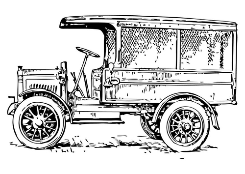 alter Lastwagen