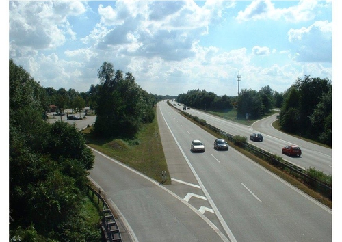 Autobahnausfahrt