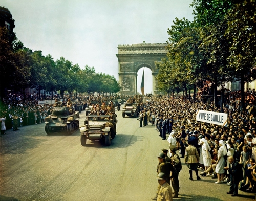 Foto Befreiung von Paris