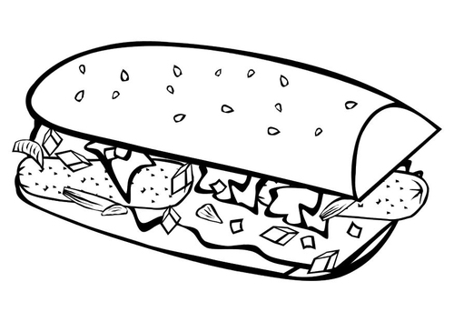 belegtes Brötchen