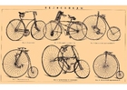 Bilder alte Fahrräder