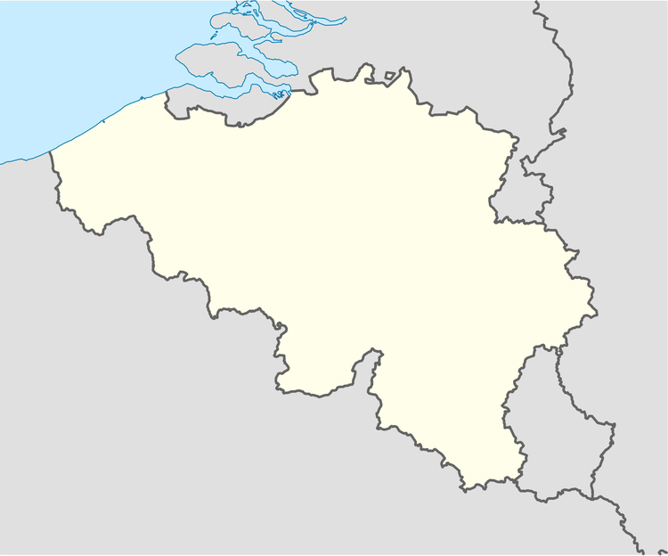 Bild Belgien leere Karte