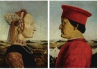 Bilder Federico da Montefeltro und seine Frau, Battista Sforza
