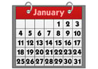 Bilder Kalender - Januar