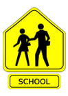 Bilder Verkehrszeichen - Schule