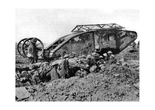 Foto Britischer Panzer