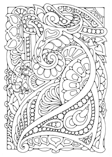 Malvorlage  Dekoration