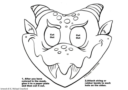 Drachenmaske