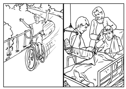 Fahrrad fahren - Sicherheit