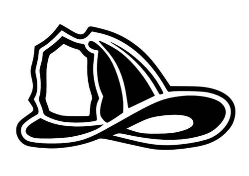 Malvorlage  Feuerwehrhelm