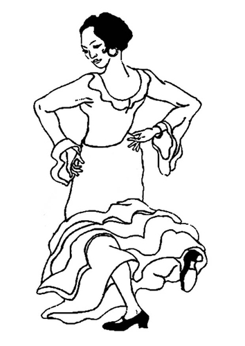 Flamencotänzerin