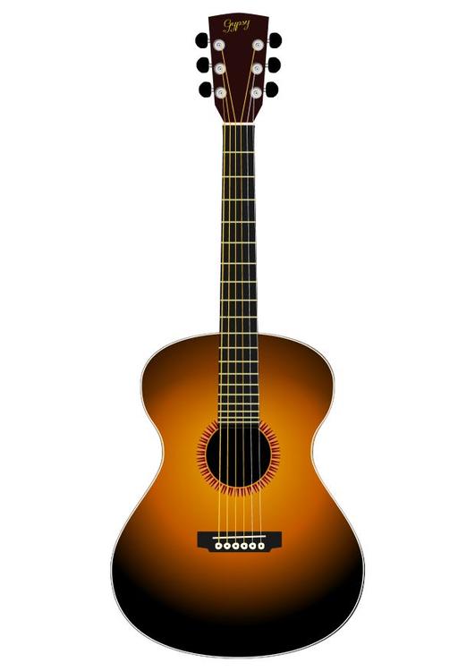 akustische Gitarre
