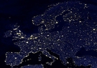 Fotos die Erde bei Nacht - Stadtgebiete Europa