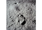 Fotos die ersten Schritte auf dem Mond