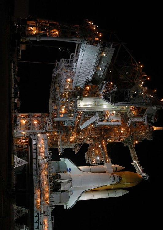 Discovery vor dem Aufstieg