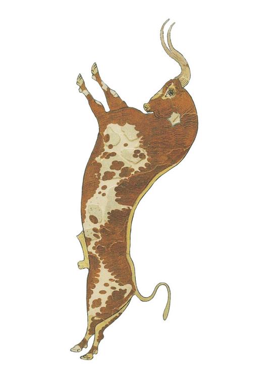 Fresco Stier von Knossos