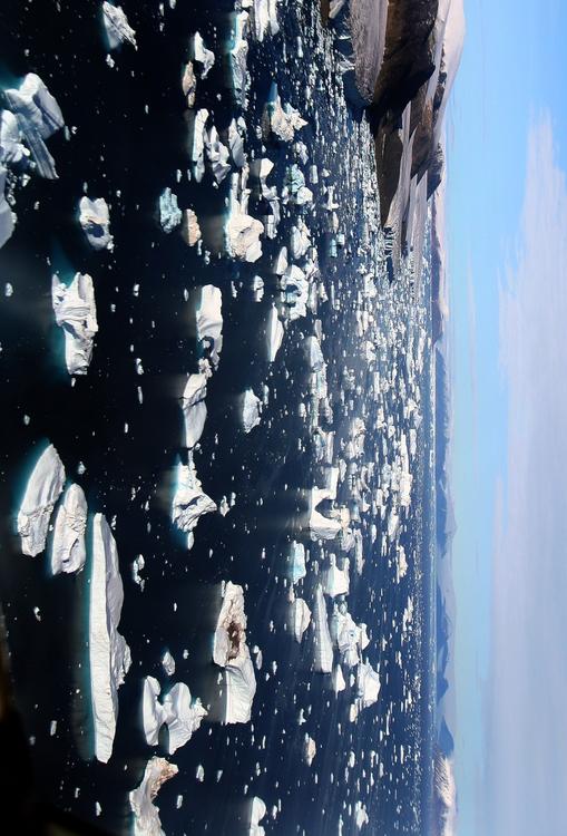 Gletscher und Eisberge