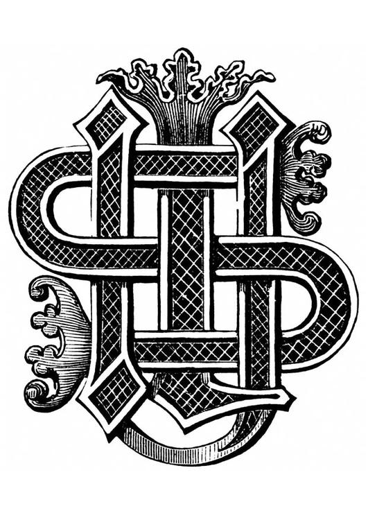 Initialen von Jesus