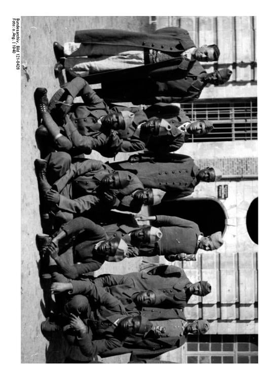 Koloniale Kriegsgefangene in Frankreich