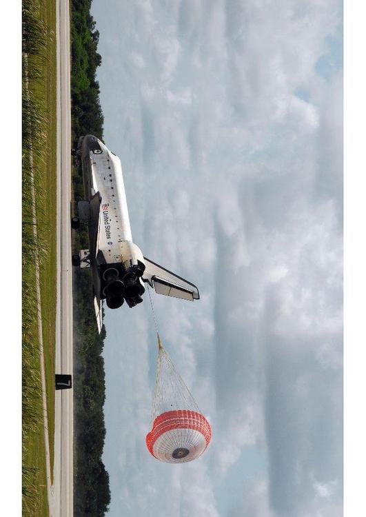 landung des Space Shuttle