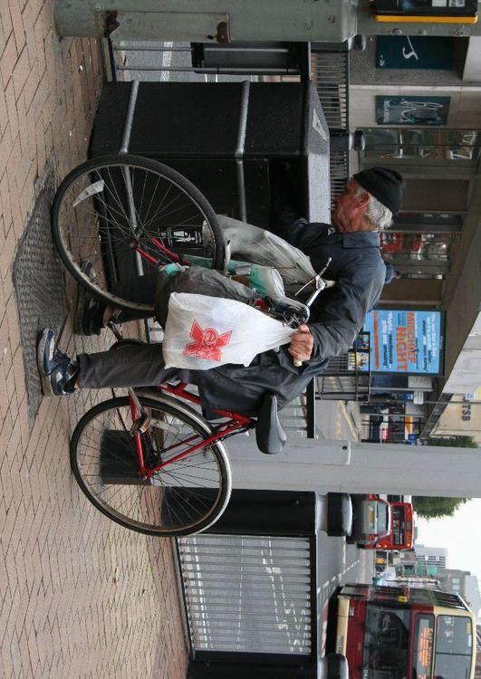Obdachloser in Hull (EN)
