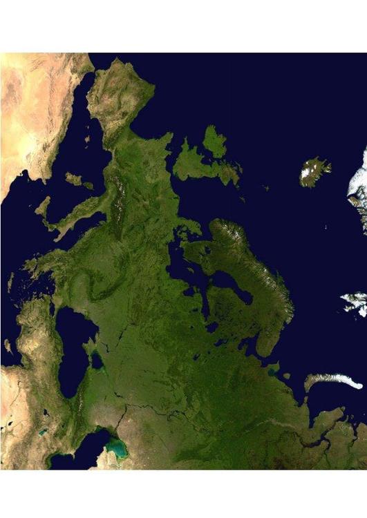 Satellitenfoto Europa