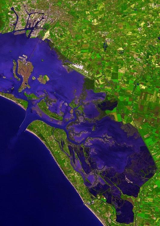 Satellitenfoto Venedig
