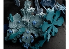 Fotos Schneekristalle unter dem Mikroskop