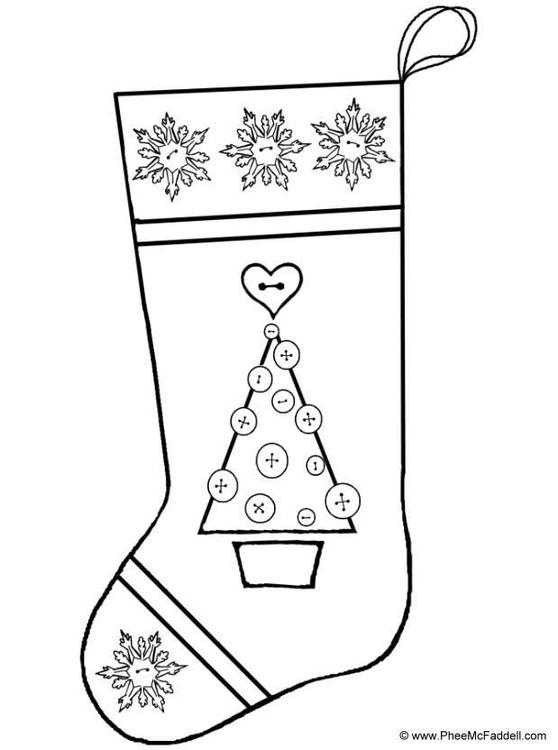 Strumpf Weihnachten