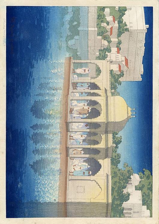 Udaipur, Indien, "Gebete bei Sonnenaufgang"