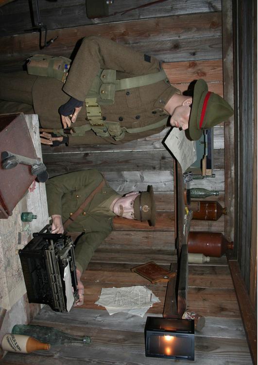 unterirdischer Schutzbunker