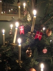 Fotos Weihnachtsbaum mit Kerzen