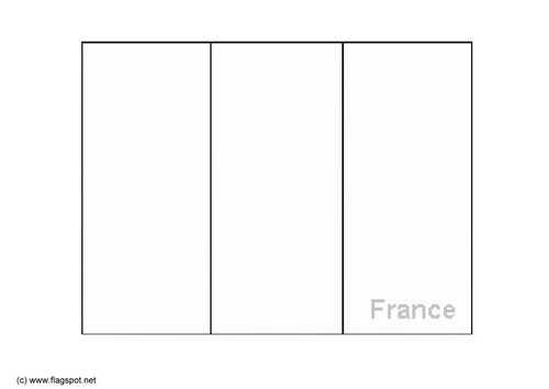Malvorlage  Frankreich