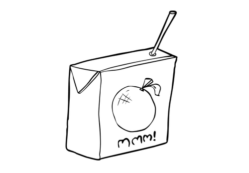 Malvorlage  Getränk