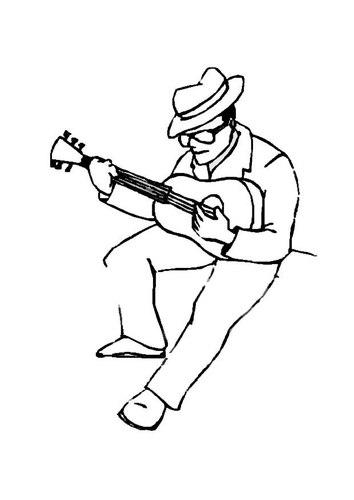 Gitarrenspieler