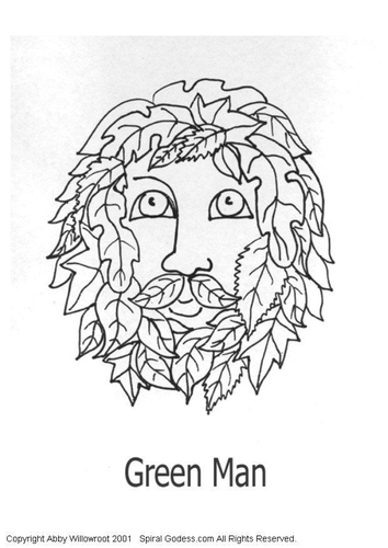 grüner Mann