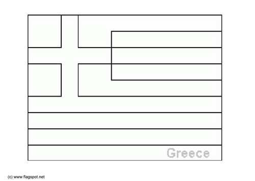 Malvorlage  Griechenland