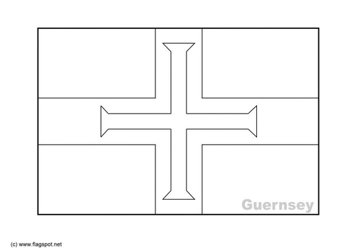 Malvorlage  Guernsey