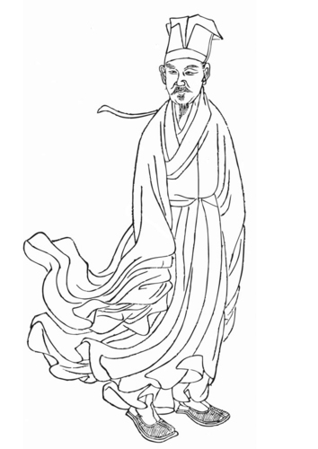 Malvorlage  Huang Tingjian