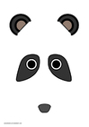 basteln Panda