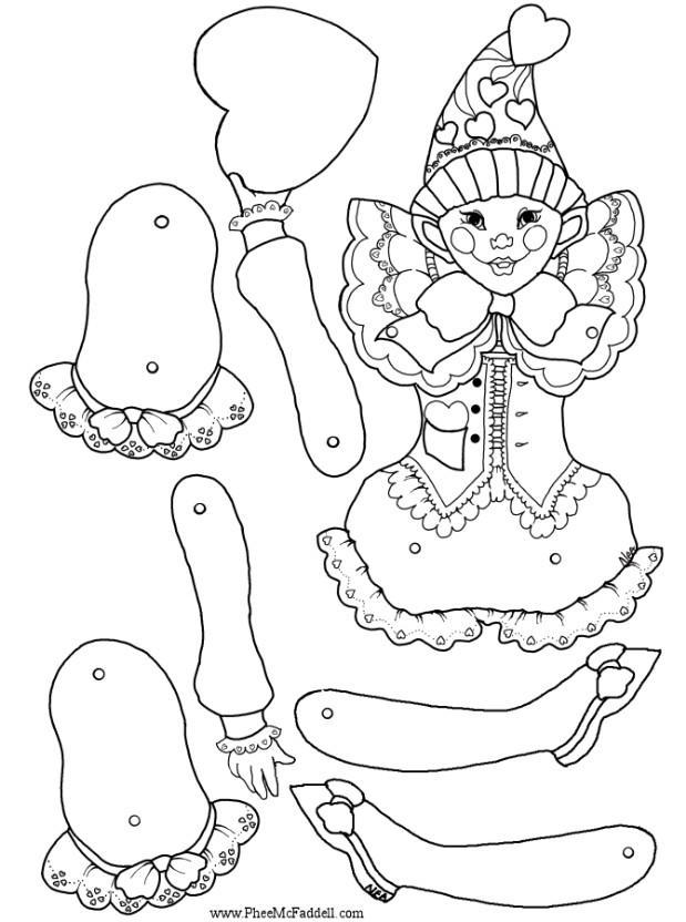 valentinsbastelpuppe Basteln valentinsbastelpuppe