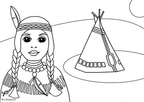 Indianerin