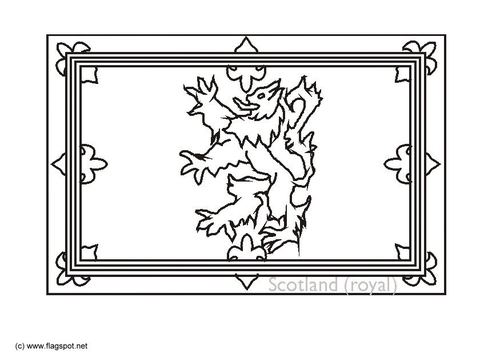 Königliche Schiffsflatte Schottland