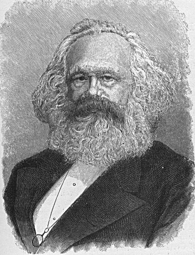 Malvorlage  Karl Marx