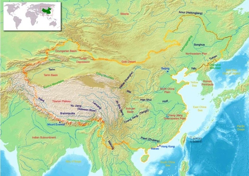 Karte China