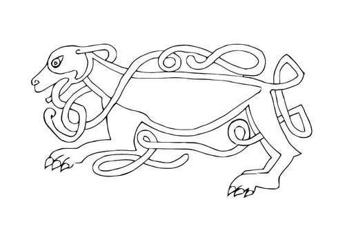 keltischer Hund