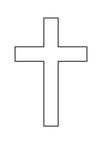 Malvorlage  Kreuz