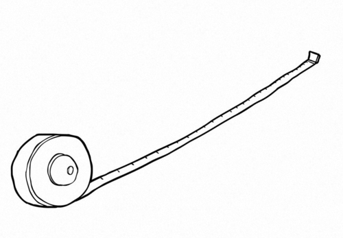 Malvorlage  Länge