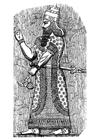 Malvorlagen assyrische Königin