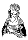 Malvorlagen Berberfrau